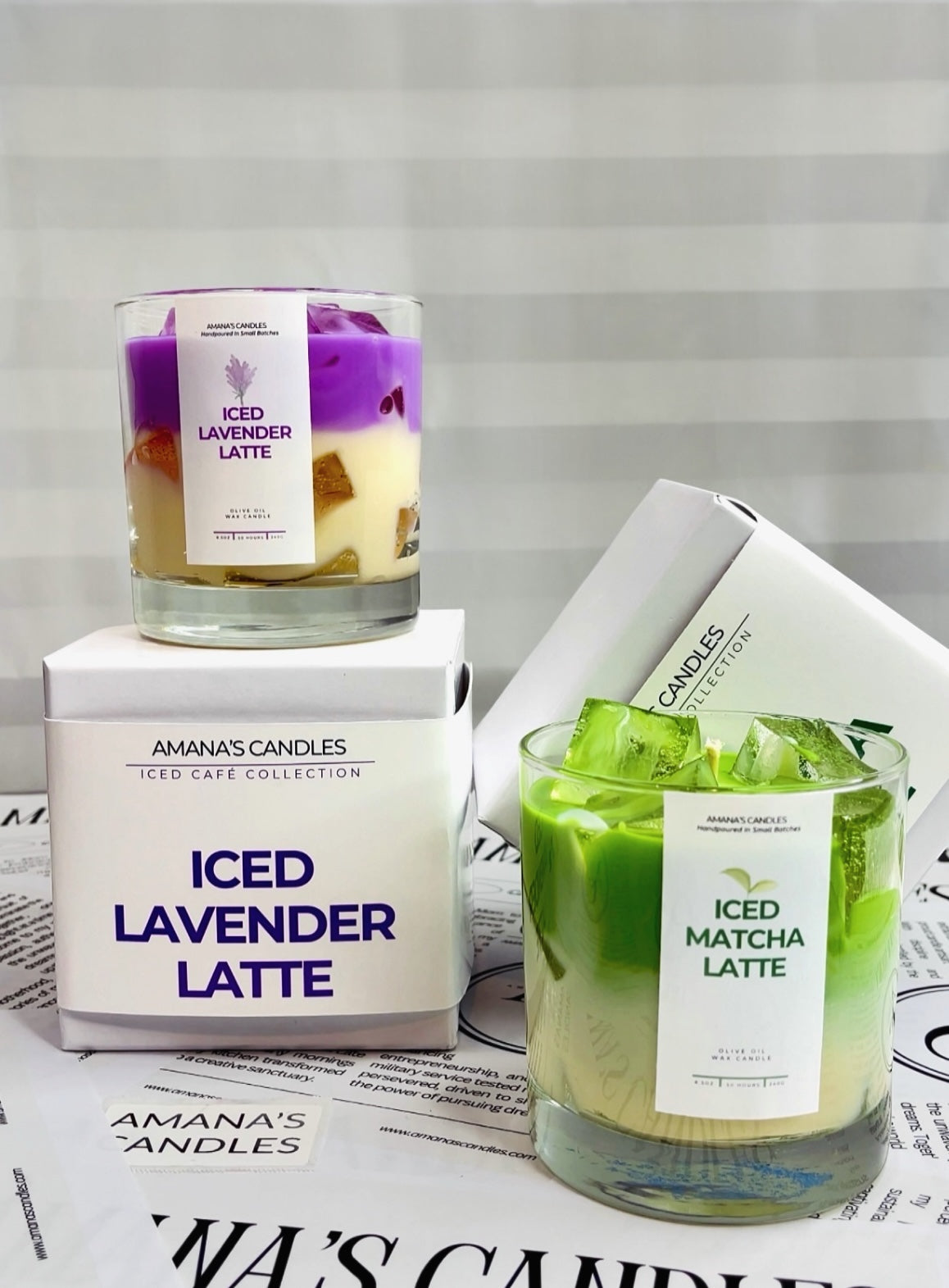 Iced Matcha Latte Candle