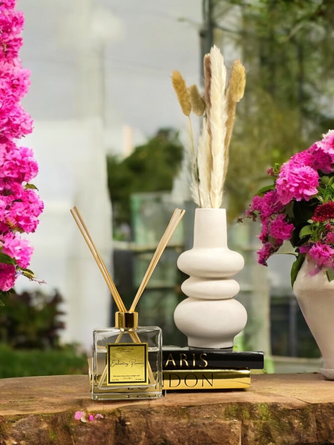 Enchanting Romance Reed Diffuser + Candle Gift Set