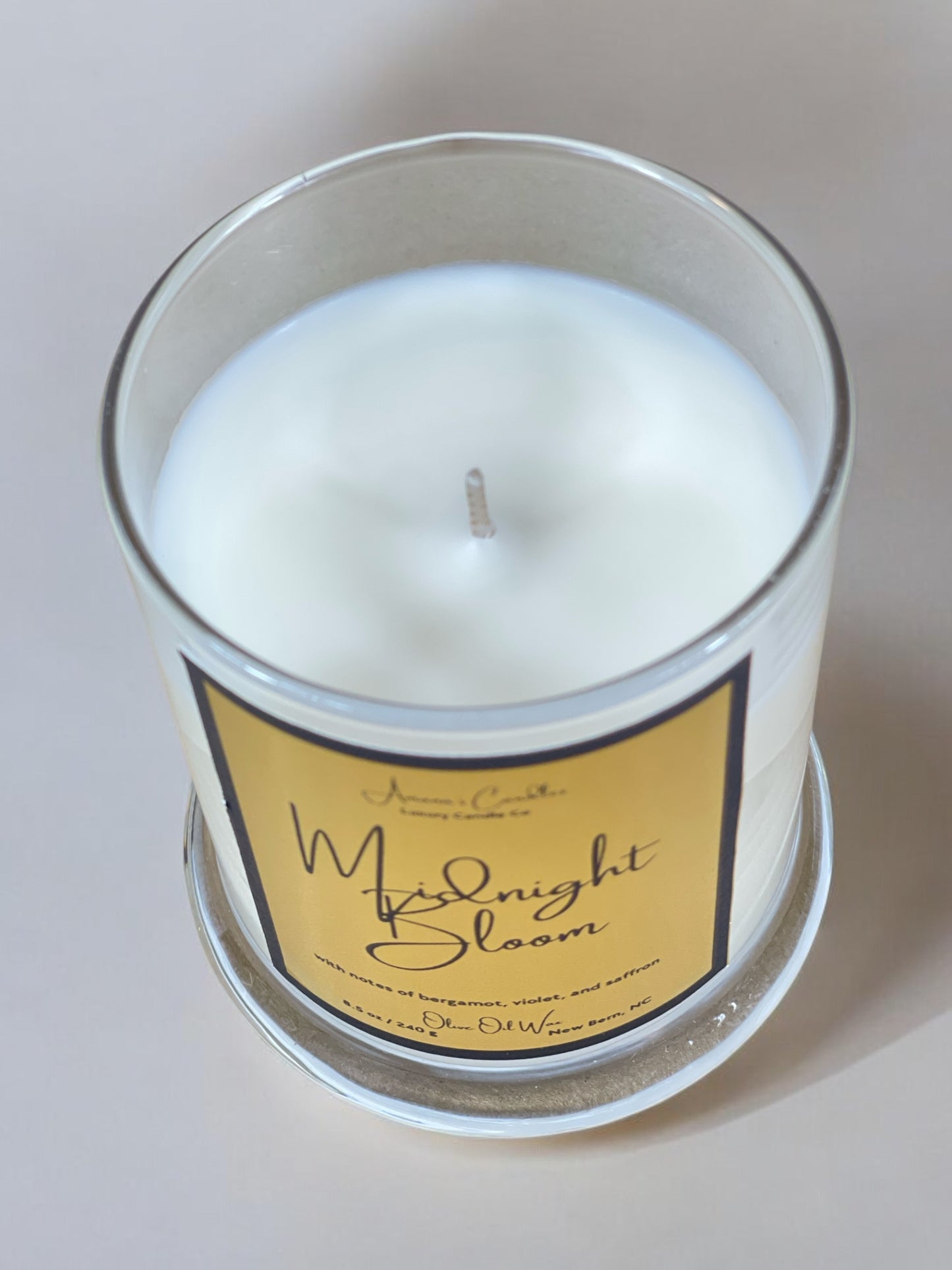 Midnight Bloom Luxury Candle