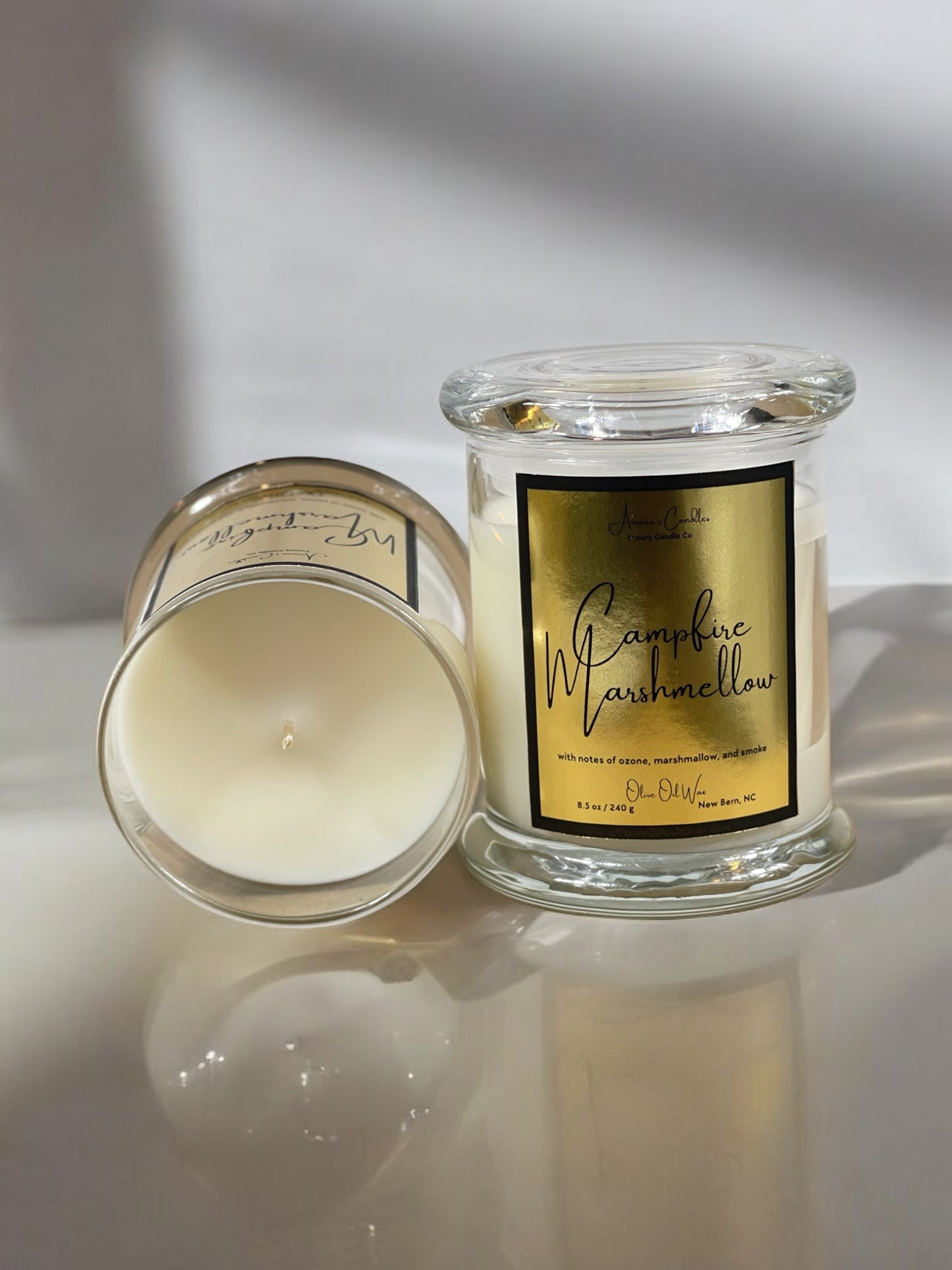 Campfire Marshmallow Luxury Candle