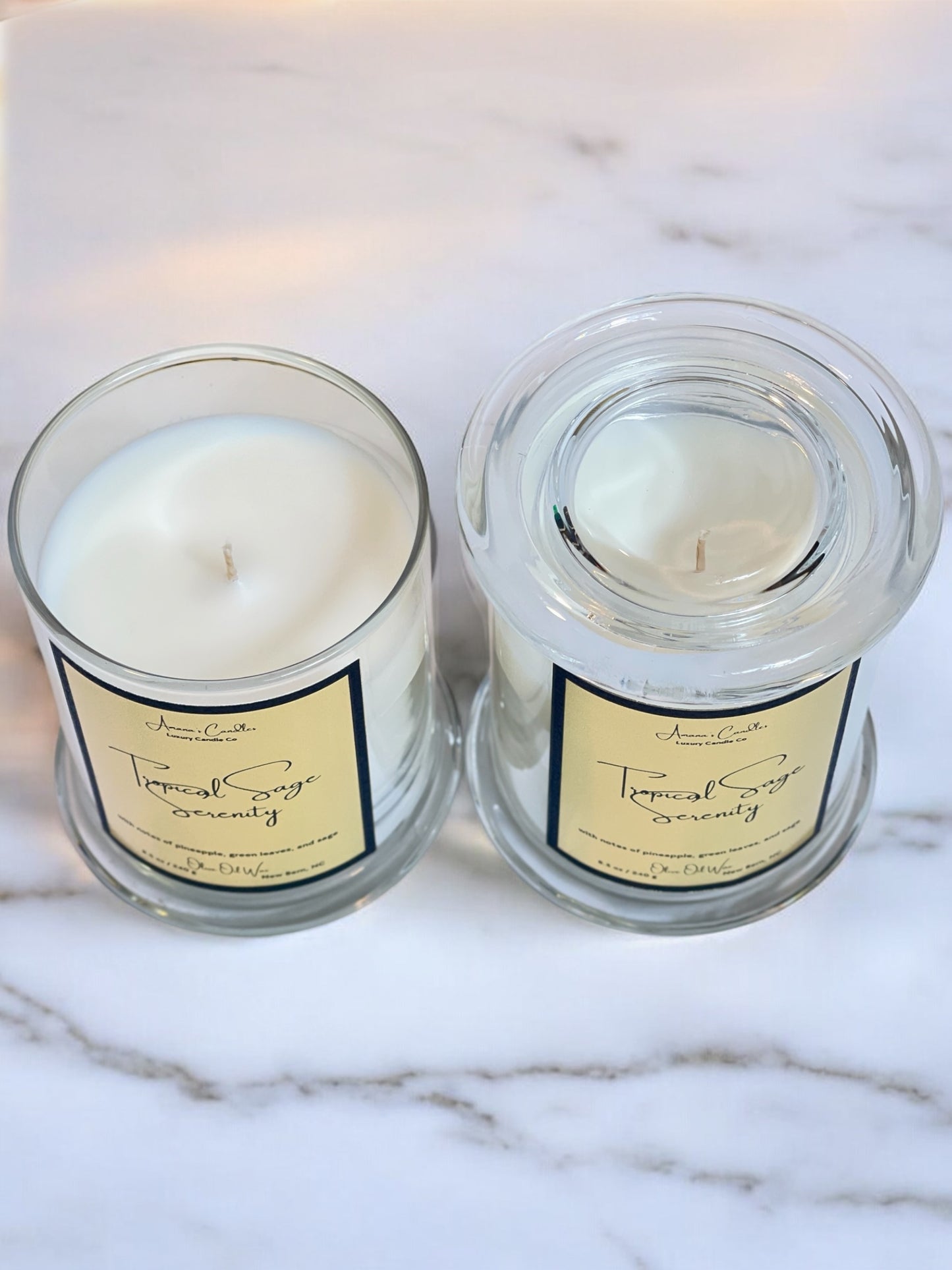 Tropical Sage Serenity Luxury Candle