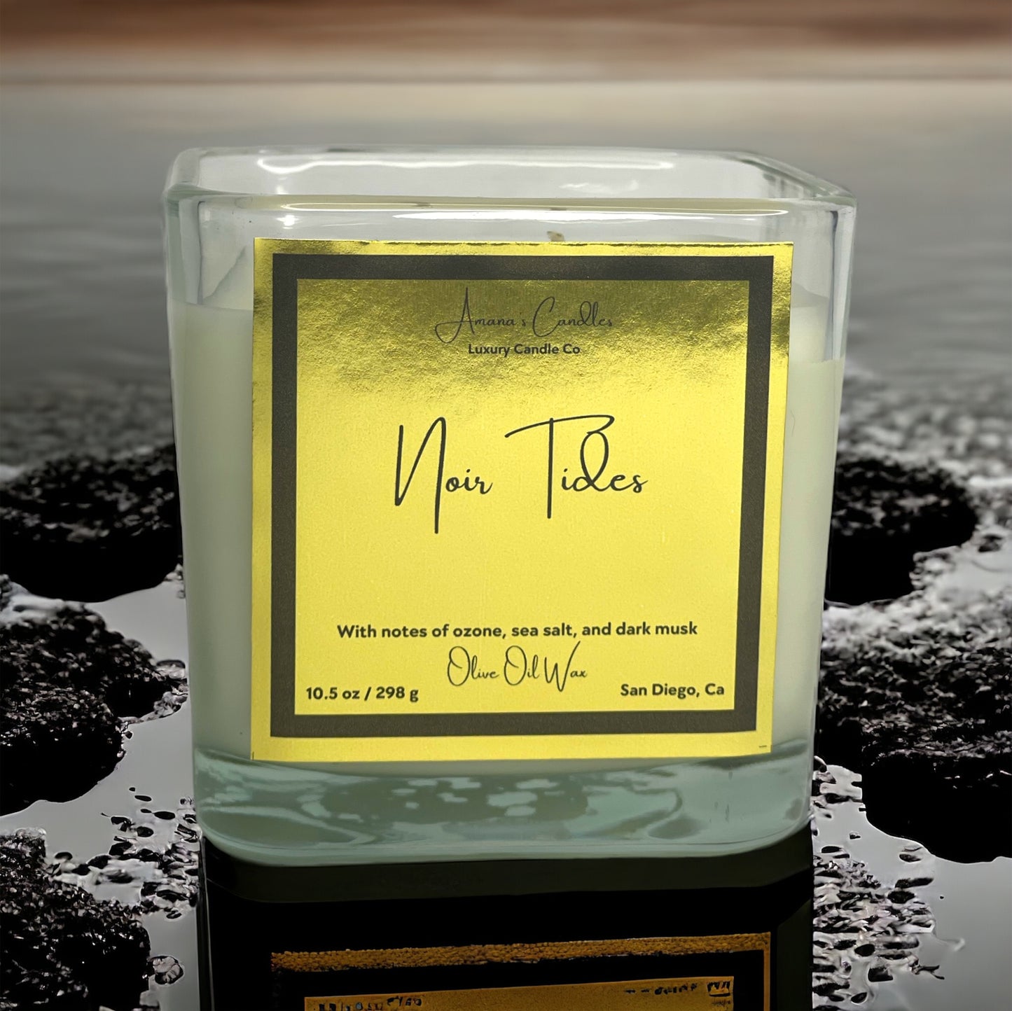 Noir Tides Luxury Candle