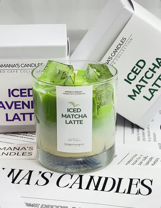 Iced Matcha Latte Candle
